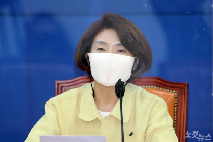 더불어민주당 한정애 정책위의장(사진=윤창원 기자/자료사진)