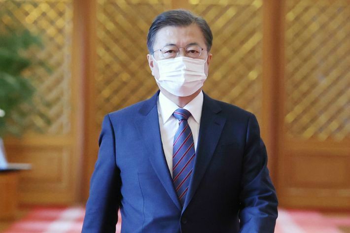 문재인 대통령은 14일 "청와대 옵티머스·라임 검찰 수사에 적극 협조하라"고 지시했다.(사진=연합뉴스)