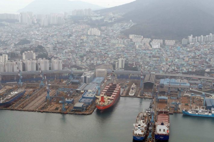 한진중공업 영도조선소 전경. (사진=연합뉴스)