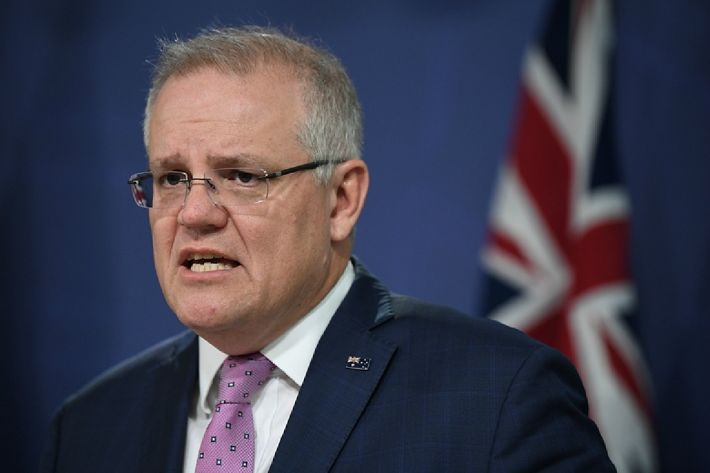 스캇 모리슨 호주 총리 (사진=EPA/연합뉴스 제공)