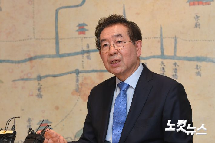 고 박원순 전 서울시장. 황진환 기자