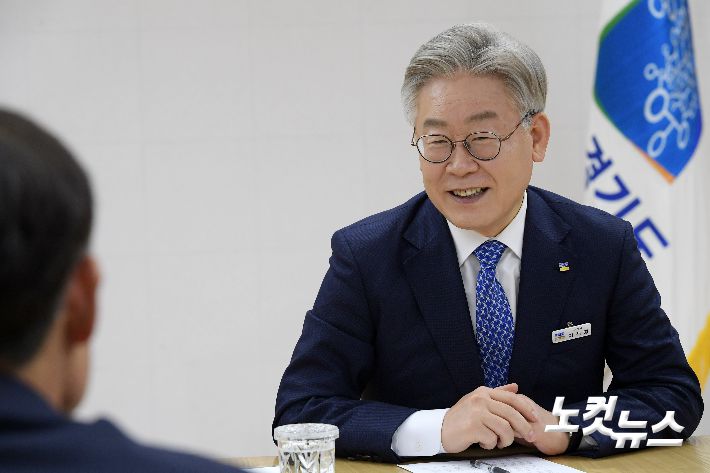 이재명 경기도지사. 이한형 기자
