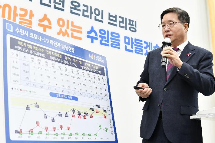 염태영 수원시장. 수원시청 제공