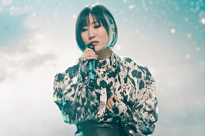 JTBC '싱어게인-무명가수전'에서 47호 가수로 출연해 오늘(8일) 결승을 앞둔 가수 요아리. JTBC 제공