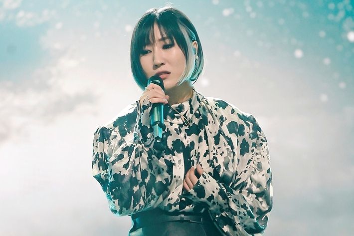 JTBC '싱어게인-무명가수전' 톱6에 오른 가수 요아리. JTBC 제공