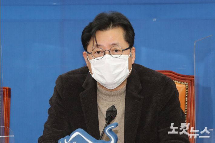 더불어민주당 홍익표 정책위의장. 윤창원 기자