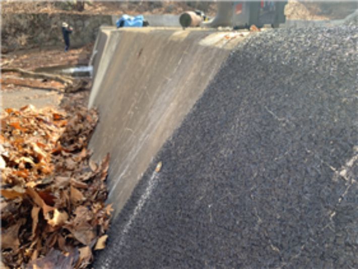 개구리(양서류) 이동을 위해 설치한 개구리 사다리. 대전충남녹색연합 제공