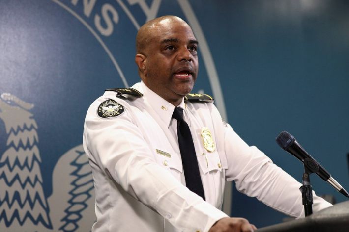 애틀랜타 경찰 찰스 햄프턴 부서장. 로이터통신 캡처