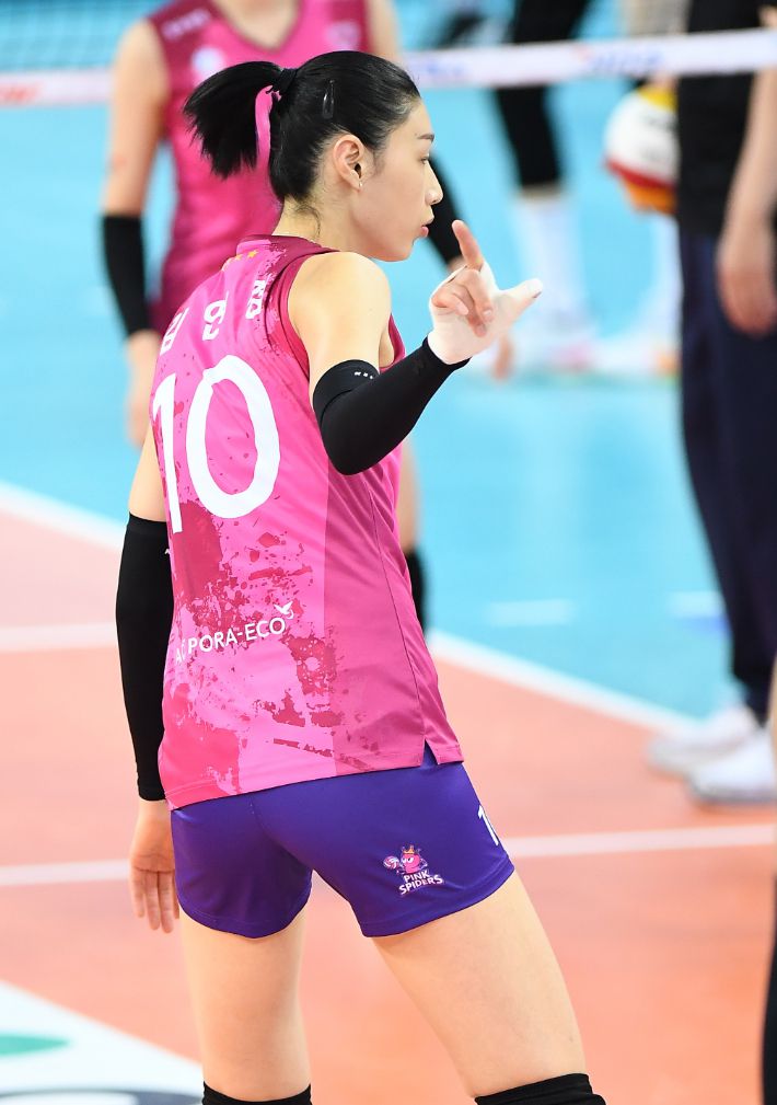 프로배구 흥국생명 김연경. 한국배구연맹 제공