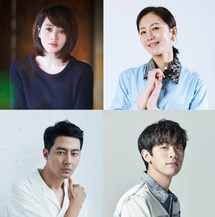 류승완 감독의 신작 '밀수'에서 활약할 배우 김혜수, 염정아, 박정민, 조인성(사진 왼쪽 위부터 시계 방향으로). 각 소속사 제공