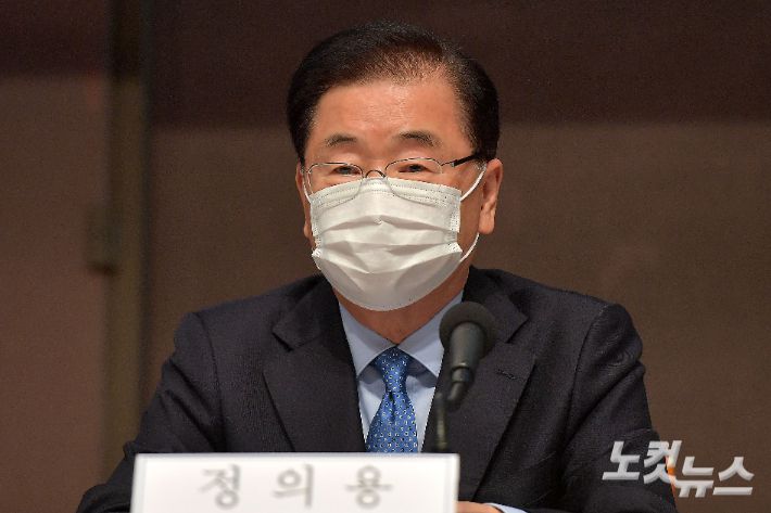 정의용 외교부 장관. 박종민 기자