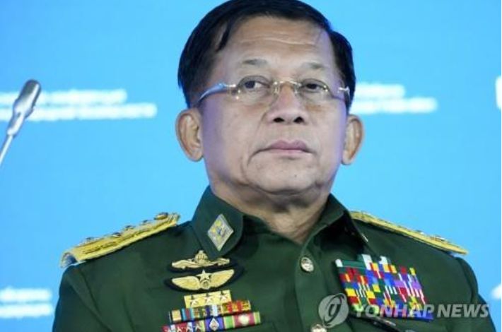 민 아웅 흘라잉 미얀마군 총사령관