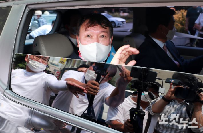 윤석열 국민의힘 대선 예비후보. 국회사진취재단