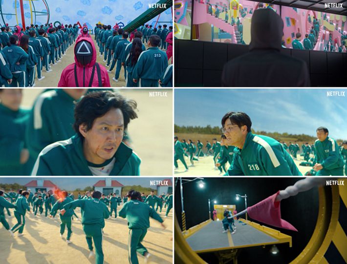 넷플릭스 '오징어 게임' 스틸컷. 넷플릭스 제공