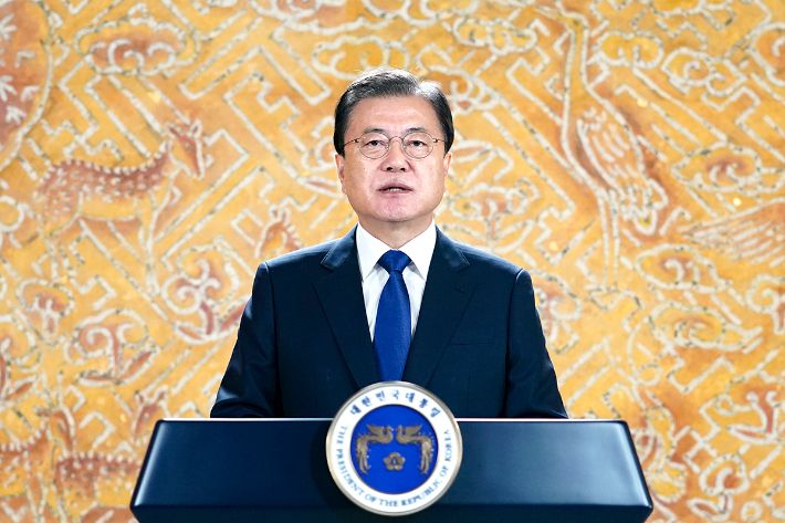 문재인 대통령. 청와대 제공