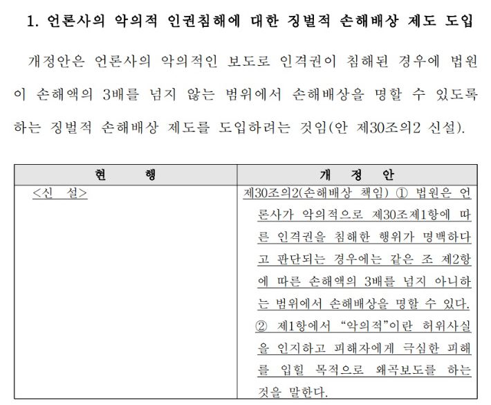 국회 문화체육관광위원회 검토보고서