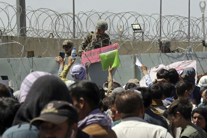 아프가니스탄 수도 카불의 하미드 카르자이 국제공항 통제소. 연합뉴스