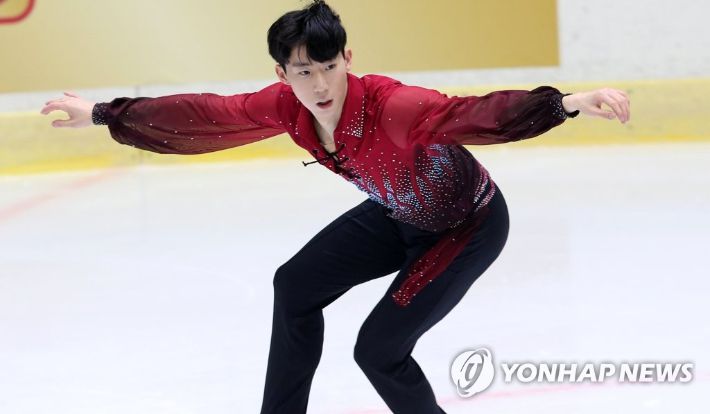 한국 피겨 남자 싱글 이시형. 연합뉴스