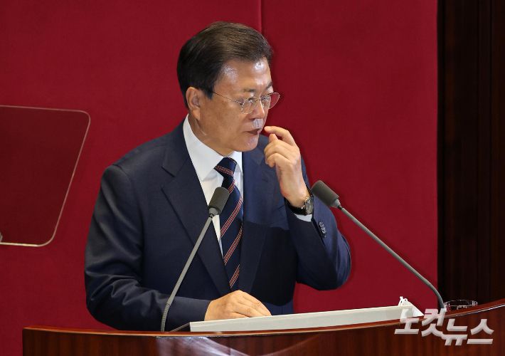 문재인 대통령. 박종민 기자