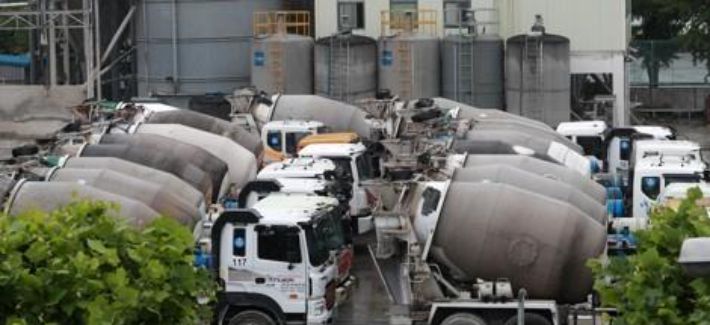 레미콘 차량. 연합뉴스