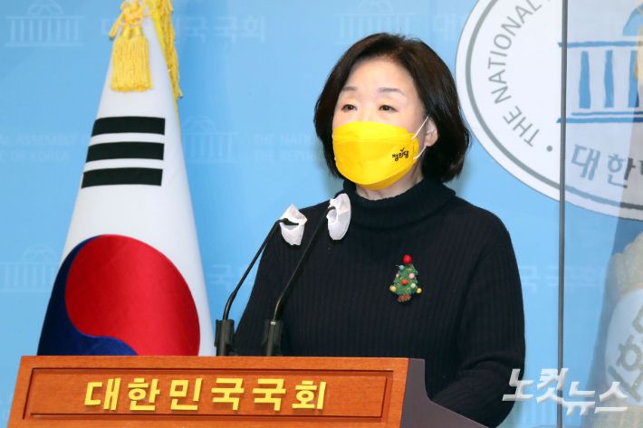 심상정 정의당 대선후보. 윤창원 기자