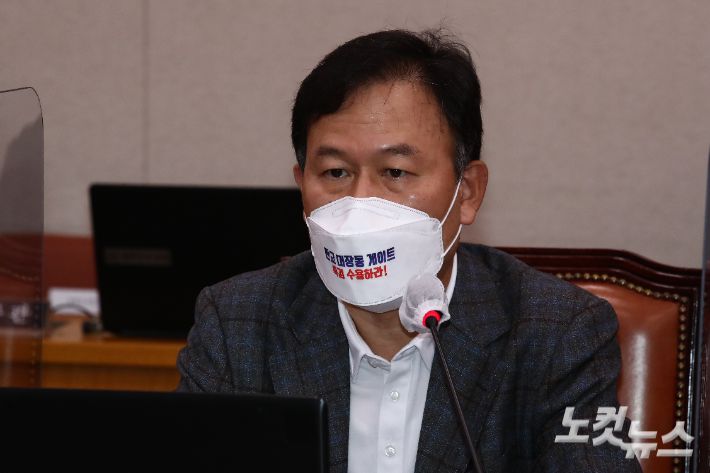 국민의힘 윤한홍 의원. 박종민 기자