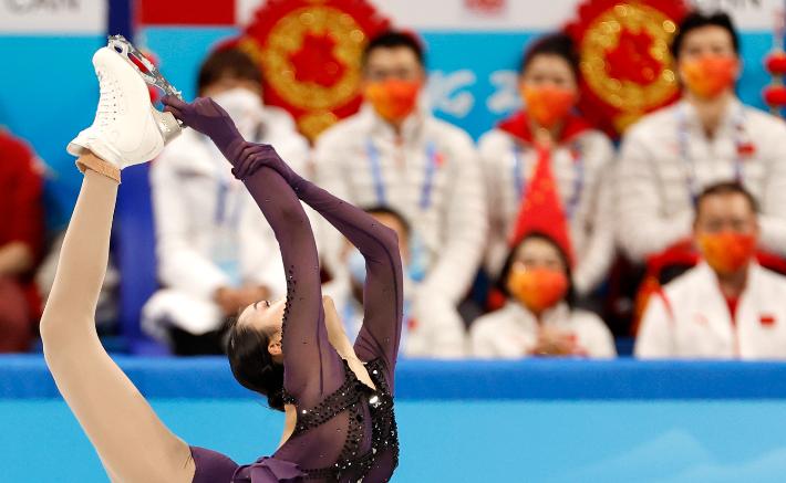 중국 피겨스케이팅 선수 주이. 연합뉴스