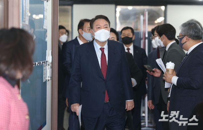 국민의힘 윤석열 대선 후보. 윤창원 기자