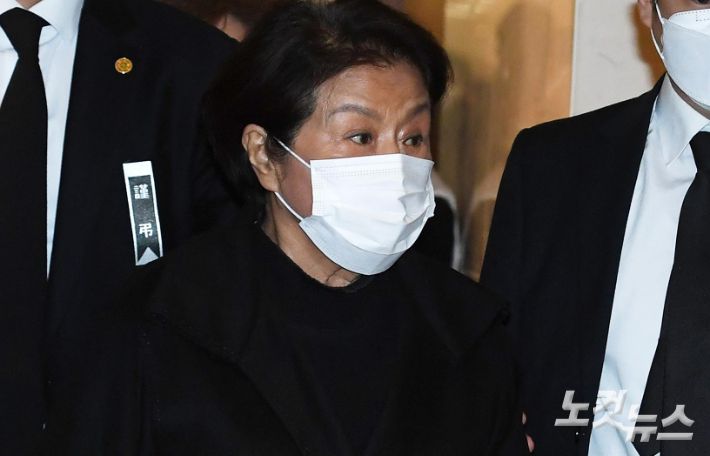 전두환 씨의 부인 이순자 씨. 박종민 기자