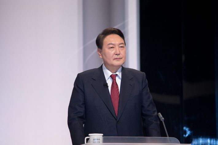 국민의힘 윤석열 대선 후보. 연합뉴스