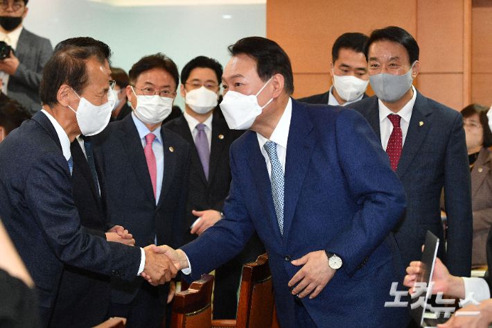 윤석열 대통령 당선인. 박종민 기자