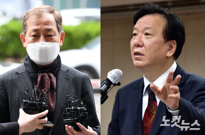 김인철 사회부총리 겸 교육부장관 후보자(왼쪽)와 정호영 보건복지부 장관 후보자(오른쪽)