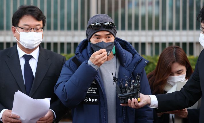 피살된 서해공무원의 형 이래진 씨. 연합뉴스