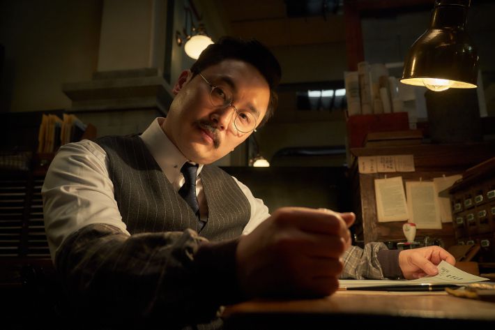 영화 '유령' 비하인드 스틸컷. CJ ENM 제공