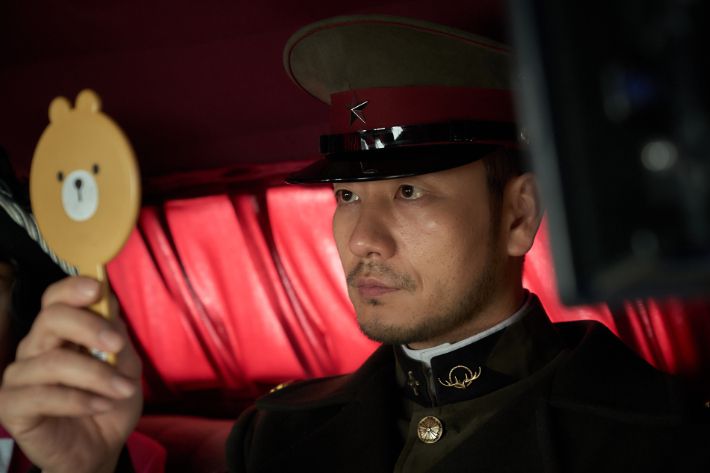 영화 '유령' 비하인드 스틸컷. CJ ENM 제공