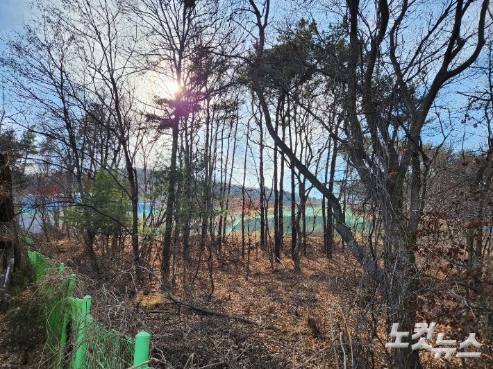 실버타운 사업 부지. 이준석 기자