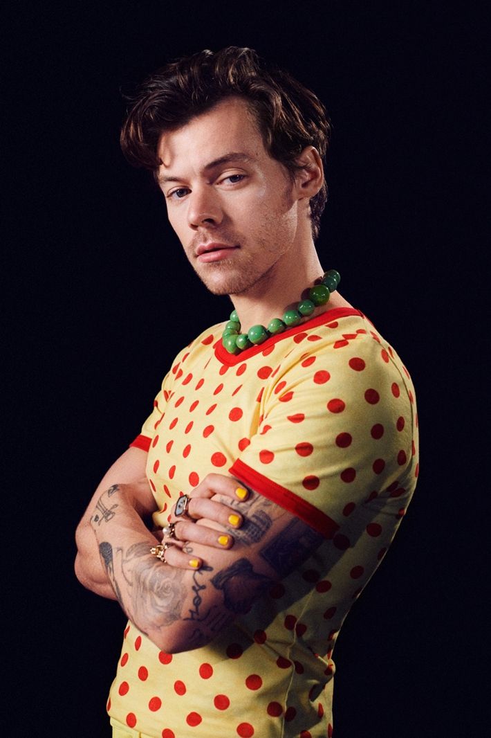 해리 스타일스는 지난해 발매한 세 번째 정규앨범 '해리스 하우스'로 제65회 그래미 어워드 '올해의 앨범상'을 탔다. 라이브네이션 코리아 제공