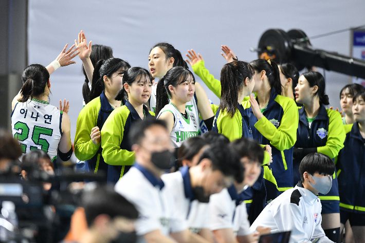프로배구 여자부 현대건설. 한국배구연맹