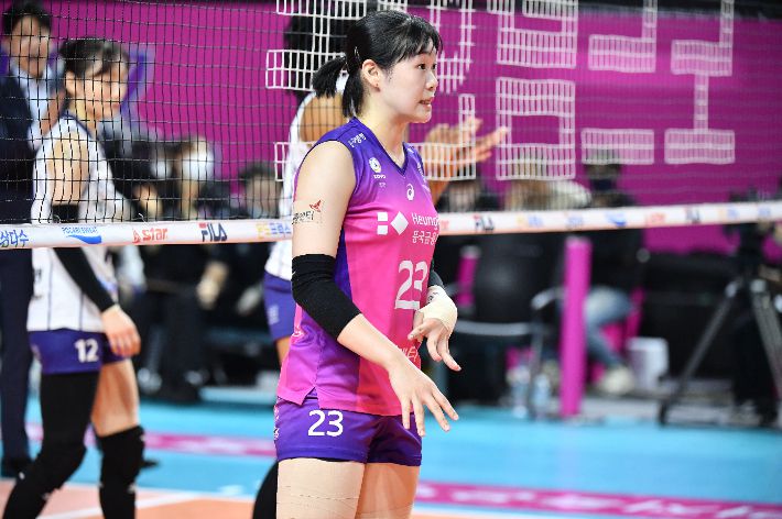 흥국생명 이원정. 한국배구연맹