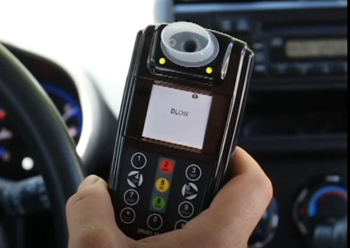 음주운전 시동 잠금장치. 유튜브 캡처