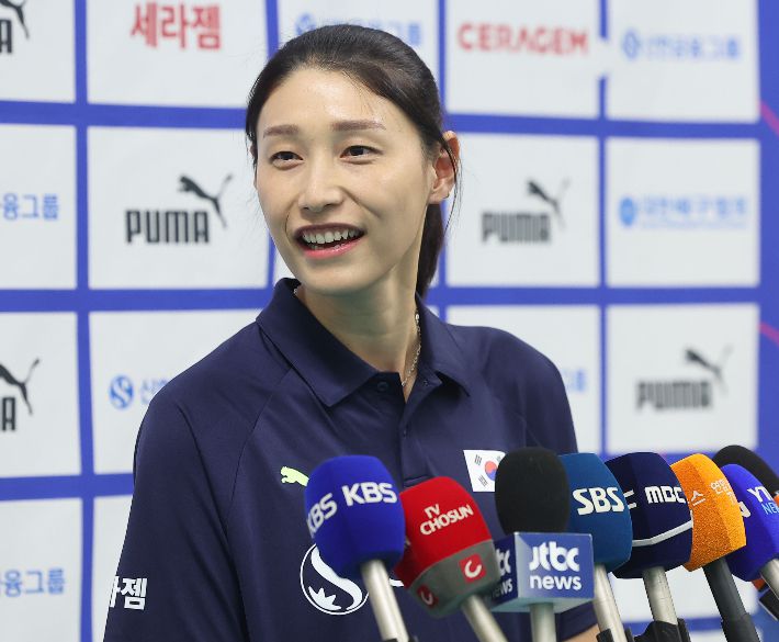 김연경, 이제 대표팀 어드바이저로. 연합뉴스