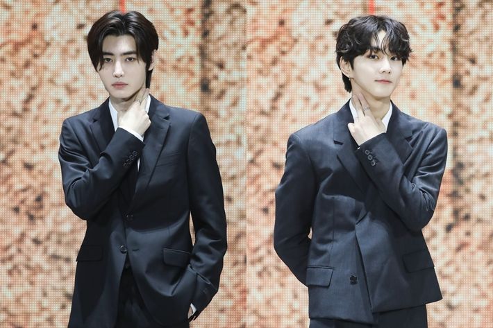 왼쪽부터 엔하이픈 성훈, 정원. 빌리프랩 제공