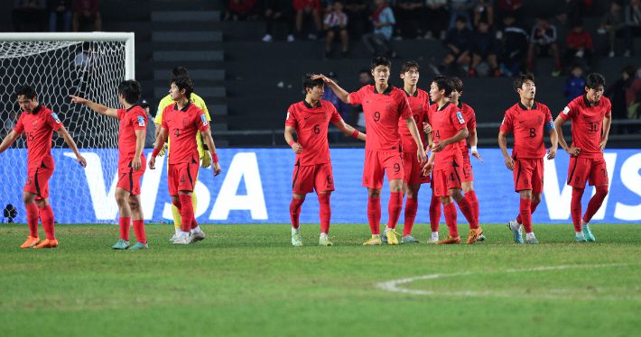 U-20 대표팀. 연합뉴스