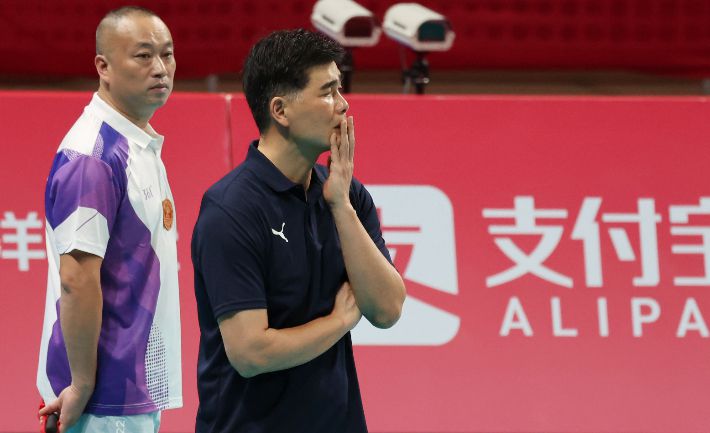 한국 남자 배구 대표팀 임도헌 감독. 연합뉴스