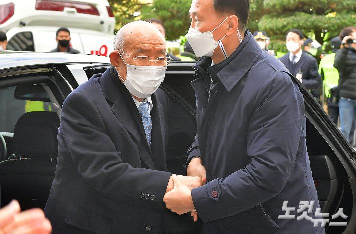 고 전두환 씨의 생전 모습. 박종민 기자