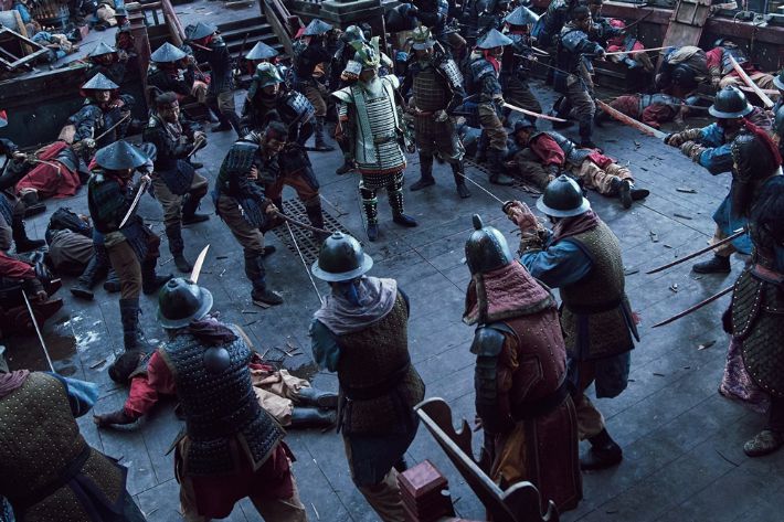 영화 '노량: 죽음의 바다' 스틸컷. ㈜에이스메이커무비웍스·롯데엔터테인먼트 제공