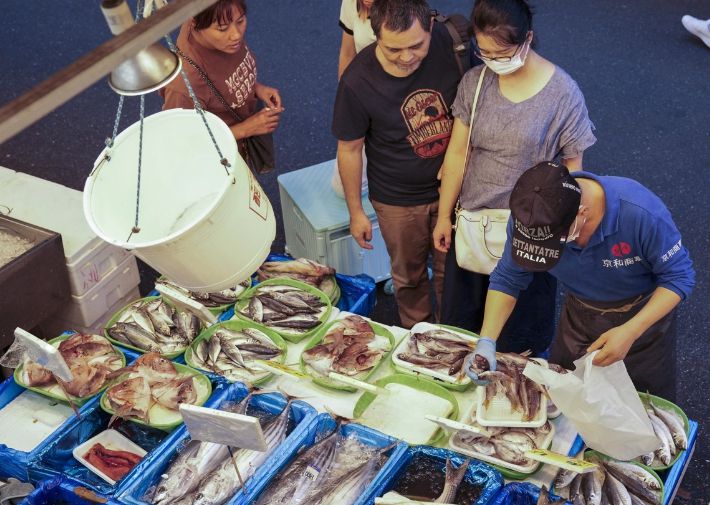일본 도쿄 수산물 시장. 연합뉴스