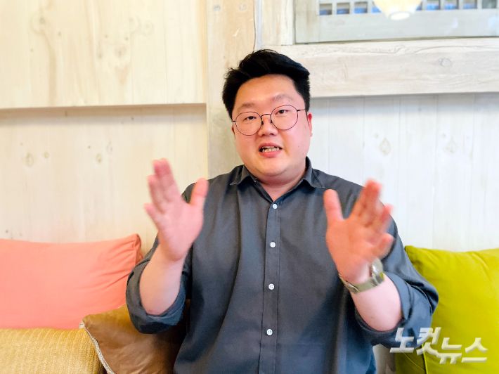 김태욱 스토리위즈 웹툰 PD. 김민수 기자