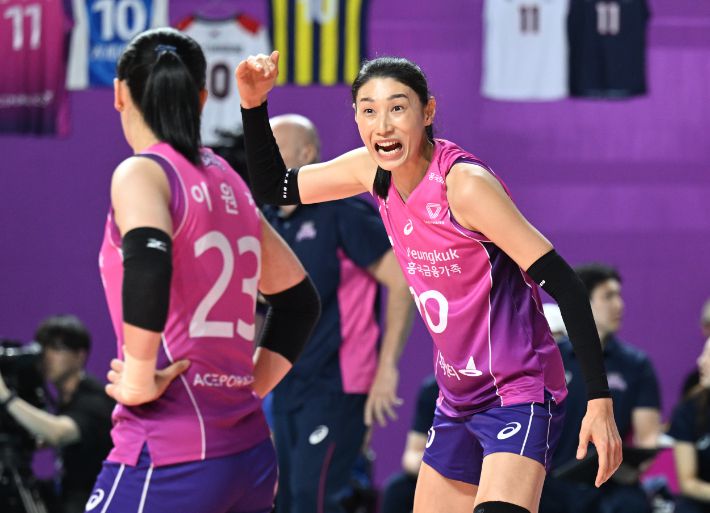 김연경. 한국배구연맹