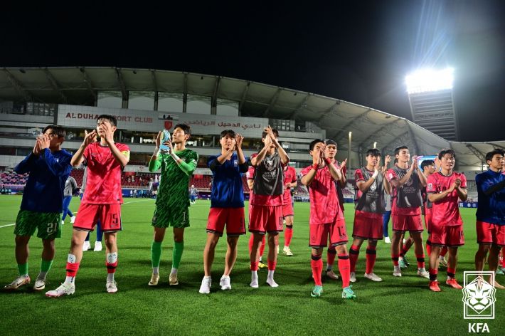 올림픽 축구 대표팀. 대한축구협회 제공